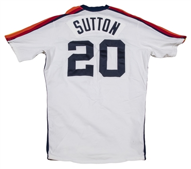 1982 Don Sutton Game Used Houston Astros Jersey 